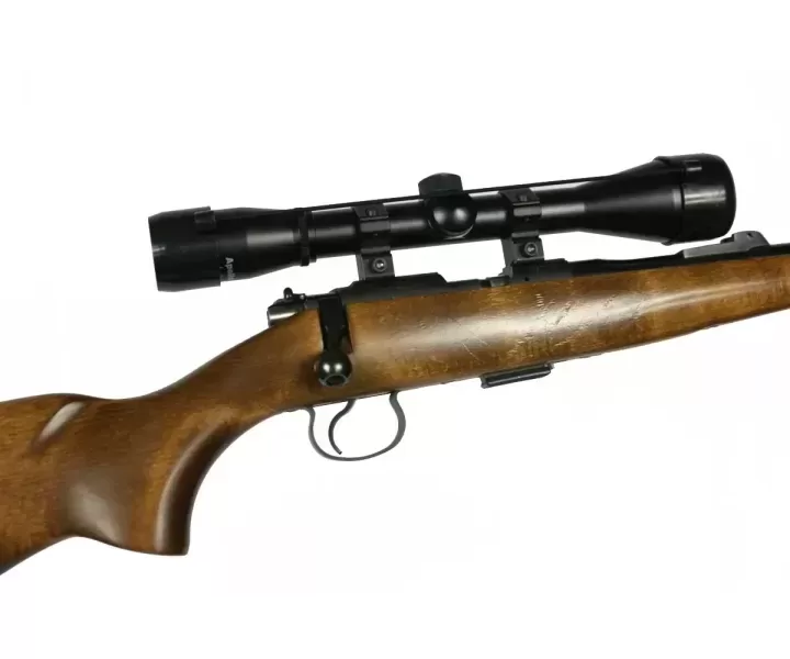 S/H CZ452 LUX .22LR FULL PACKAGE