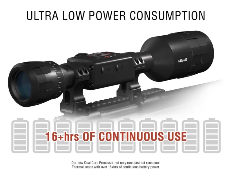 ATN MARS 4, 4.5-18x, 384×288, Thermal Rifle Scope