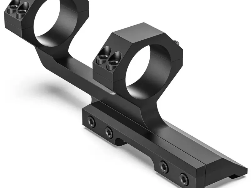 Cantilever Offset Dual Ring Scope Mount Dual Ring For Picatinny Weaver Rail 1 inch or 30 mm Diameter