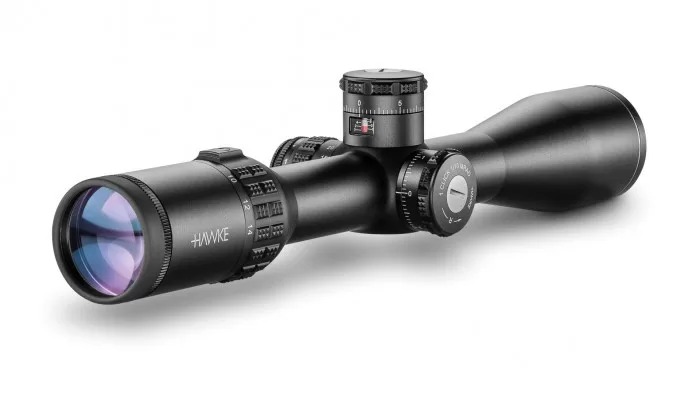 Hawke Sidewinder 30 SF 4.5-14×44 10x Half Mil IR Reticle Rifle Scope (17140)