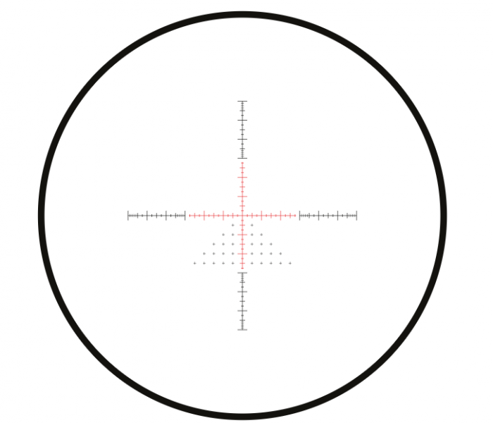 Hawke Sidewinder 30 SF 4.5-14×44 10x Half Mil IR Reticle Rifle Scope (17140)