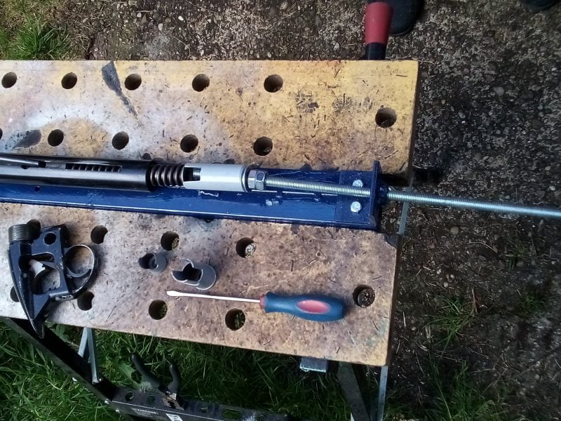 Air Rifle Spring Compressor