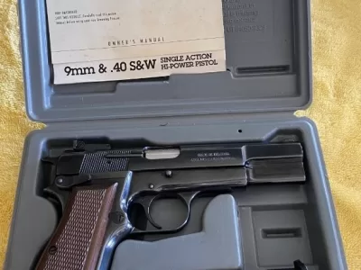 Browning Hi Power 9mm Pistol