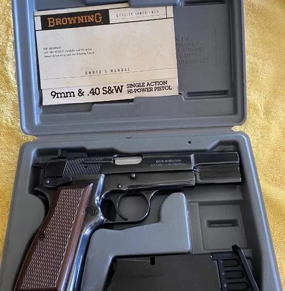 Browning Hi Power 9mm Pistol