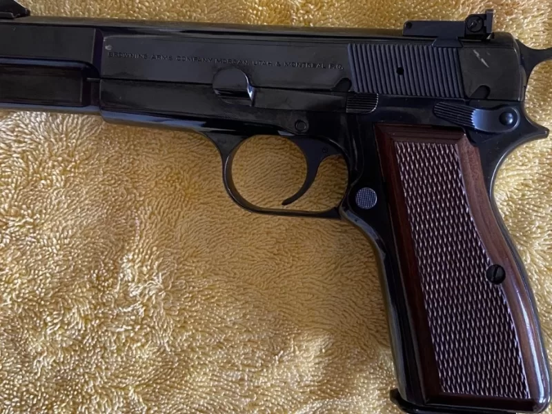 Browning Hi Power 9mm Pistol