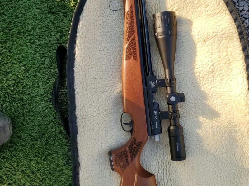 Air Arms S400F Rifle Beech Stock .177 PCP Air Rifle