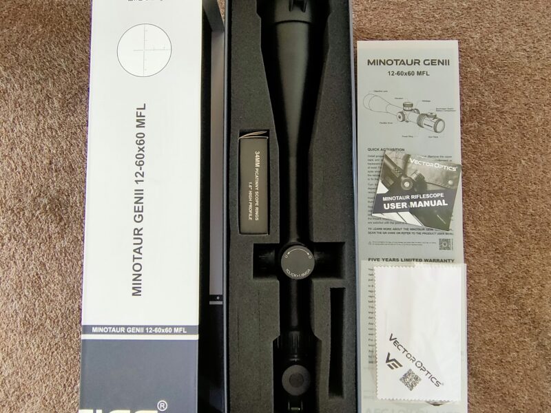 Vector Minotaur 12-60x60 Gen II MFL SFP