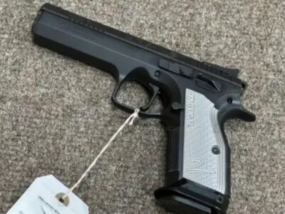 NEW CZ TACTICAL SPORT 2 GREY 40 S&W S/A PISTOL