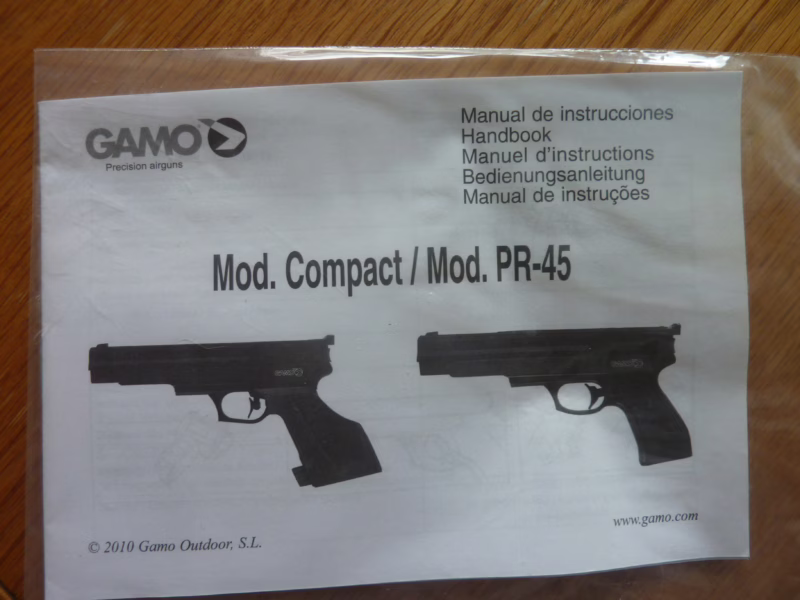 GAMO COMPACT .177 AIR PISTOL