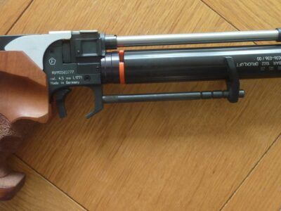 NOW SOLD. ROHM TWINMASTER MATCH PCP .177 AIR PISTOL