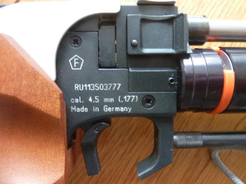 NOW SOLD. ROHM TWINMASTER MATCH PCP .177 AIR PISTOL