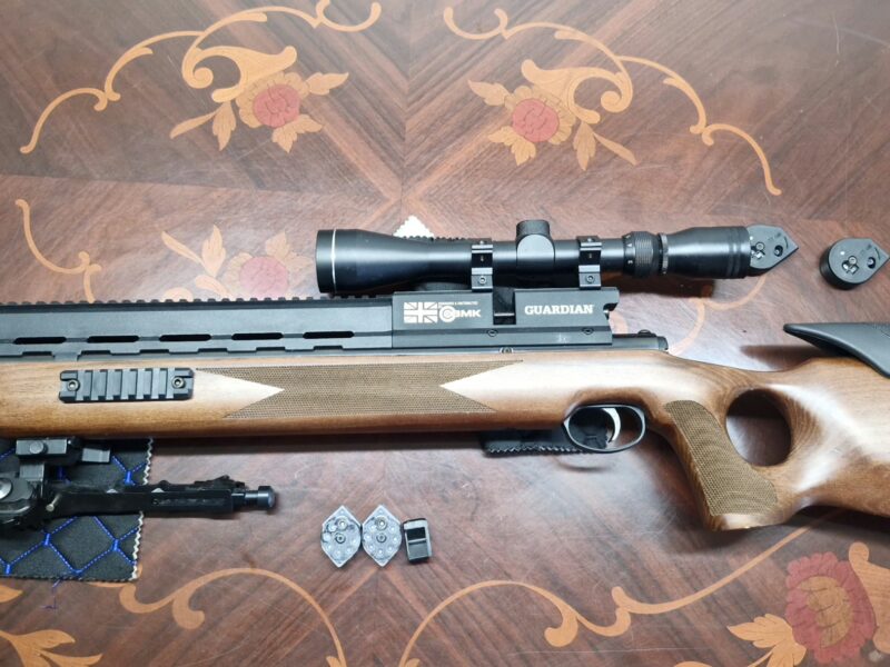 2 x air rifle Kral + smk