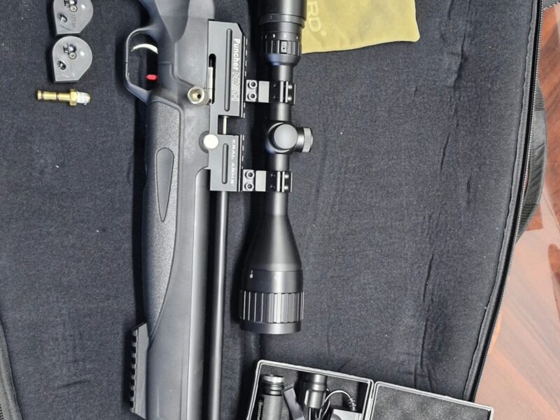 2 x air rifle Kral + smk