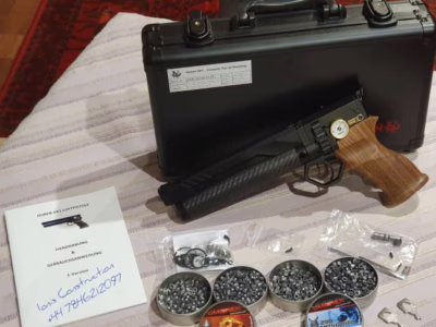 Huben Pistol GK1 new, incl. silencer