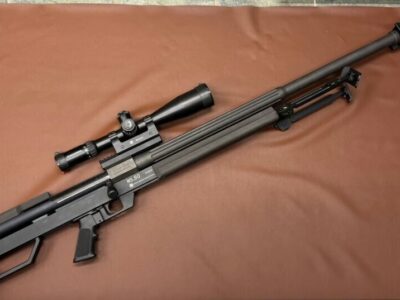 Steyr Mod. HS50 .50BMG 90cm Barrel Single loader. Long Range Schmidt & Bender PMII 12-50x56