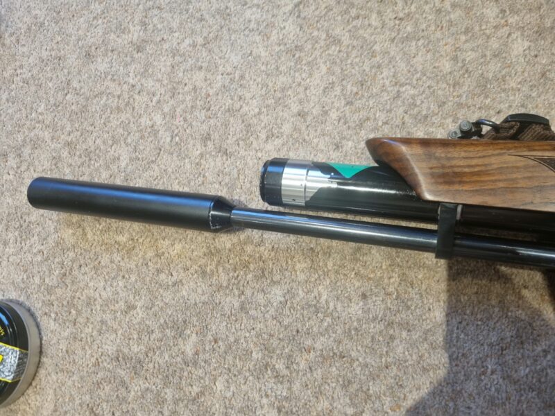 Weihrauch H100 mk2 .22 with scope - Air Arms s200 mk1.22