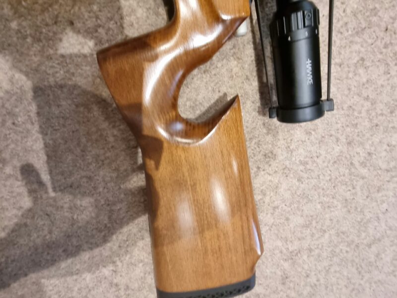 Weihrauch H100 mk2 .22 with scope - Air Arms s200 mk1.22
