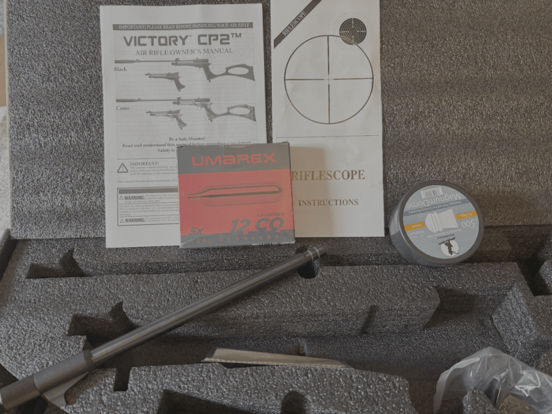 As New .177 SMK Victory CP2 with Scope
