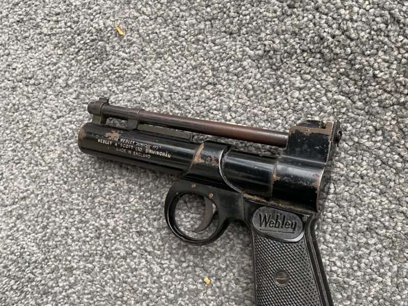 Webley Junior air pistol