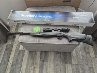 Air riffle and scope