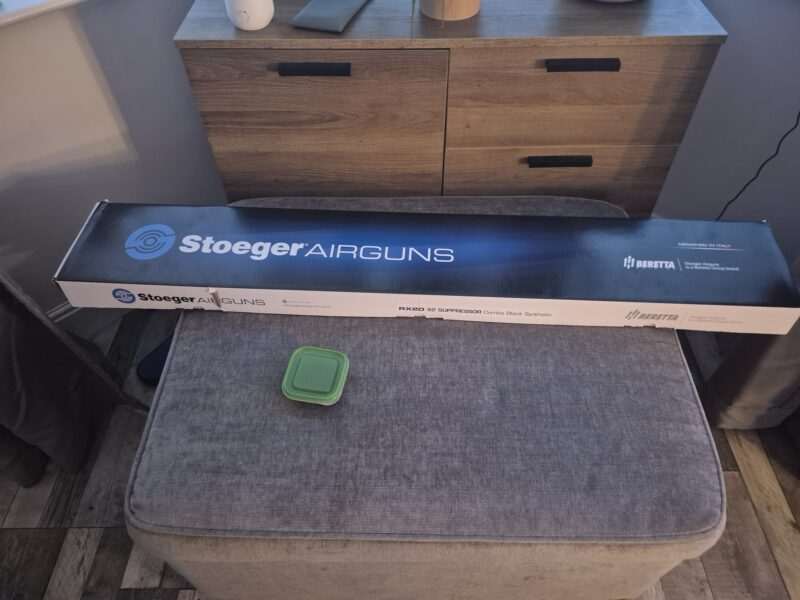 Air riffle and scope