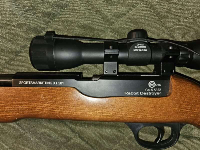 SMK XT 501 .22 CO2 Air Rifle