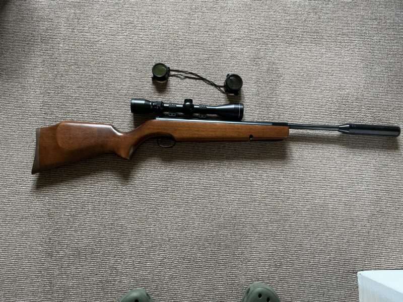 Webley & Scott Xocet Carbine 22 with Tesco Scope 3-9x40
