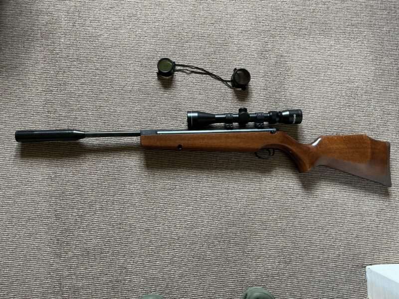 Webley & Scott Xocet Carbine 22 with Tesco Scope 3-9x40
