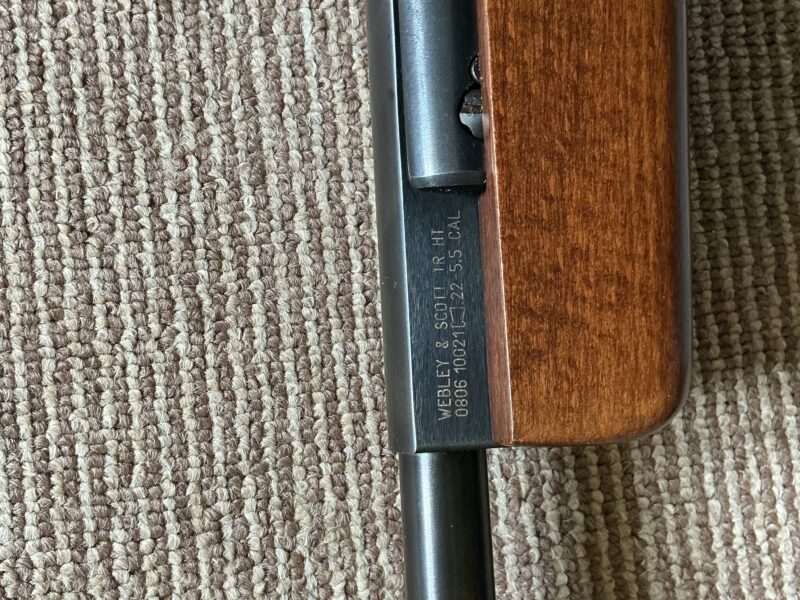 Webley & Scott Xocet Carbine 22 with Tesco Scope 3-9x40