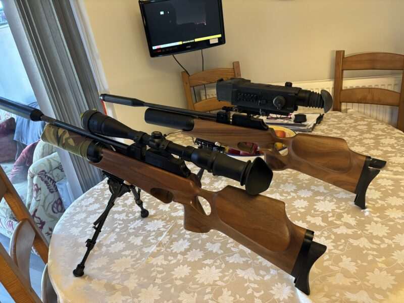 Theoben rapide air rifle x 2