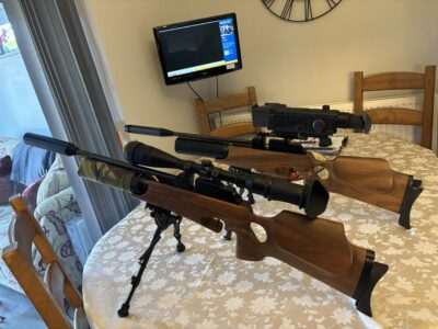Theoben rapide air rifle x 2