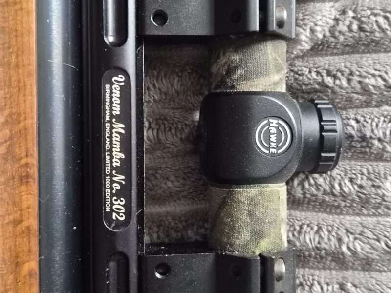 A Rare .22 Webley & Scott Venom Mamba Limited Edition