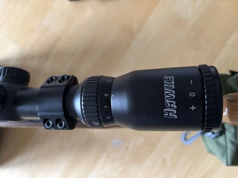 Artemis M16 PCP air rifle.22 used