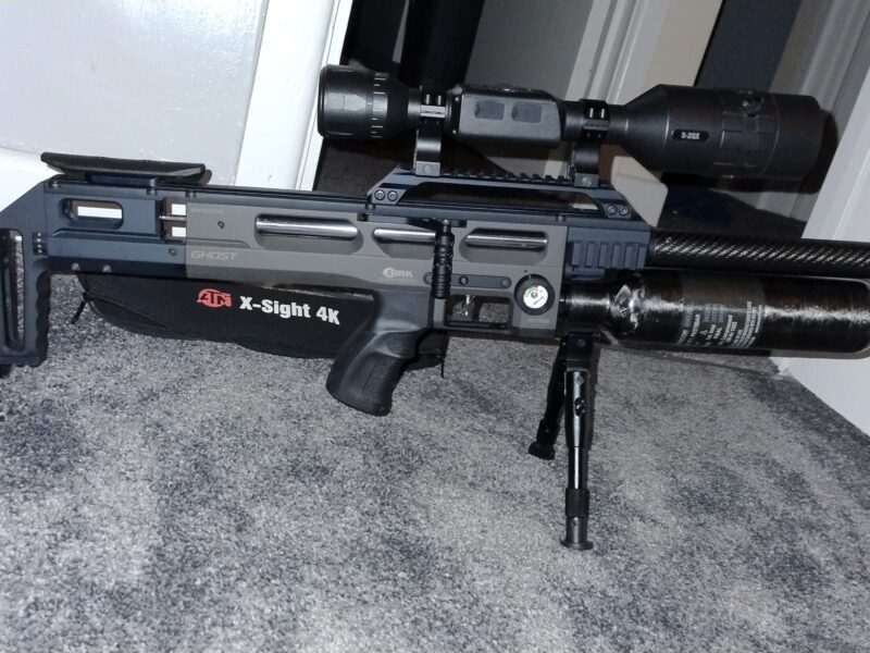 brk ghost with 23"" hp barrel upgrade axtra buddy 500cc bottle x3 mags