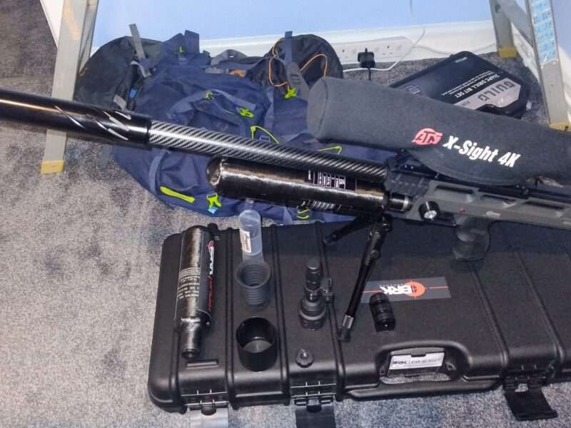 brk ghost with 23"" hp barrel upgrade axtra buddy 500cc bottle x3 mags