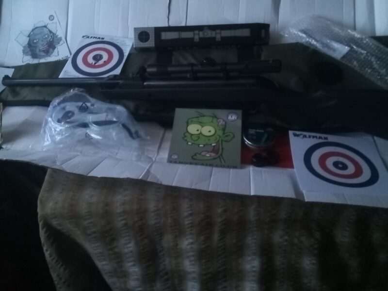 BRAND NEWISH GAMO DELTA JUNIOR AIR RIFLE