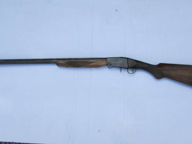 G. Gamba Gardone V.T. Boehler Blitz single barrel 12 Gauge.