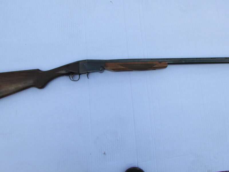 G. Gamba Gardone V.T. Boehler Blitz single barrel 12 Gauge.