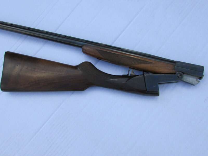 G. Gamba Gardone V.T. Boehler Blitz single barrel 12 Gauge.