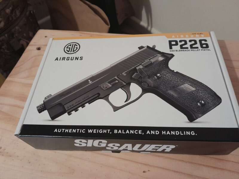 Sig Sauer P226 CO2 Pistol, BB/.177