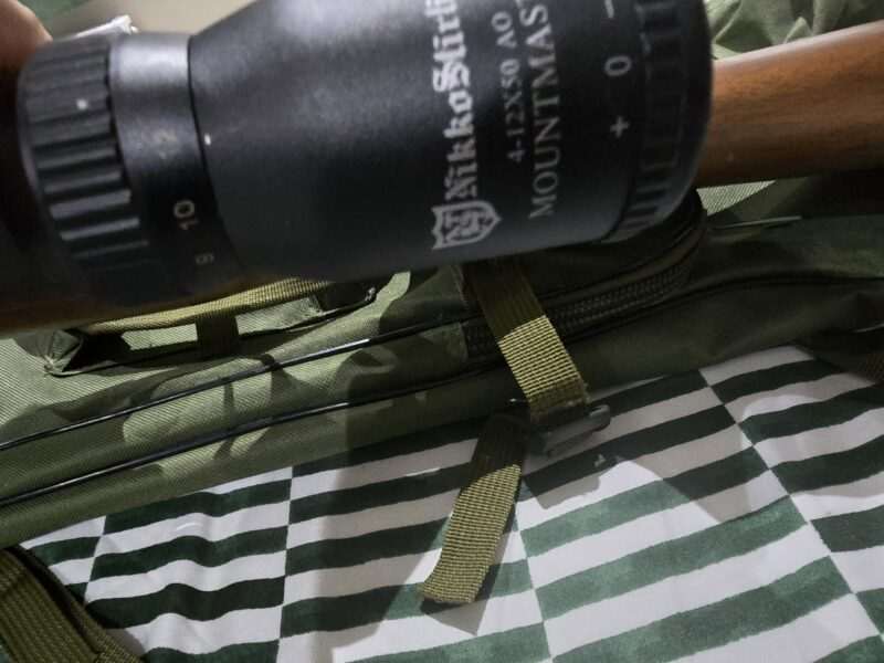 Webley raider 12 with air tank