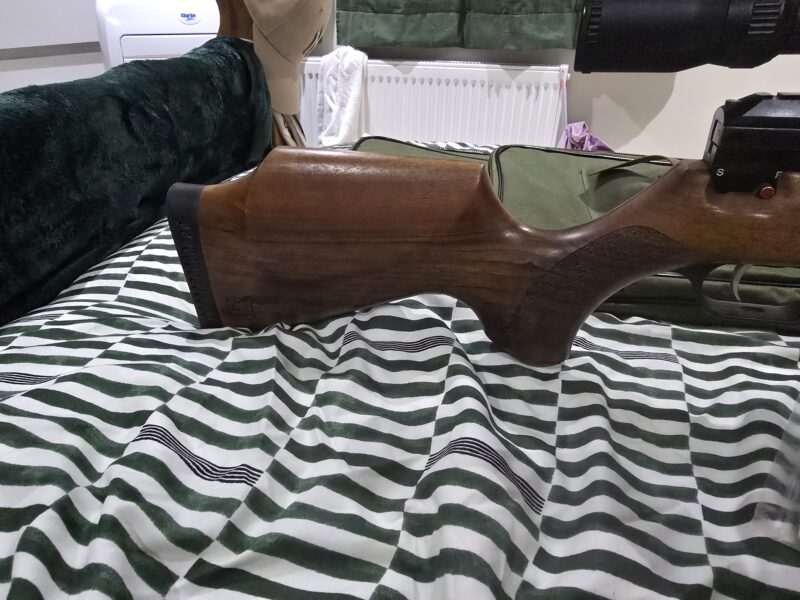Webley raider 12 with air tank