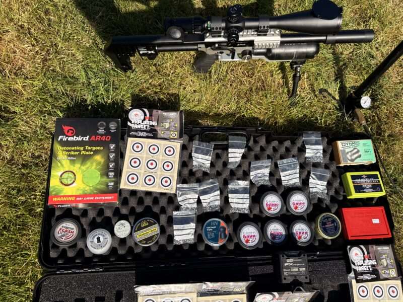 FX impact X Mk2 Hawke Sidewinder scope full kit.
