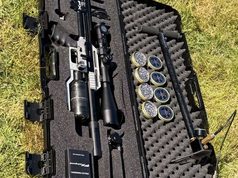 FX impact X Mk2 Hawke Sidewinder scope full kit.