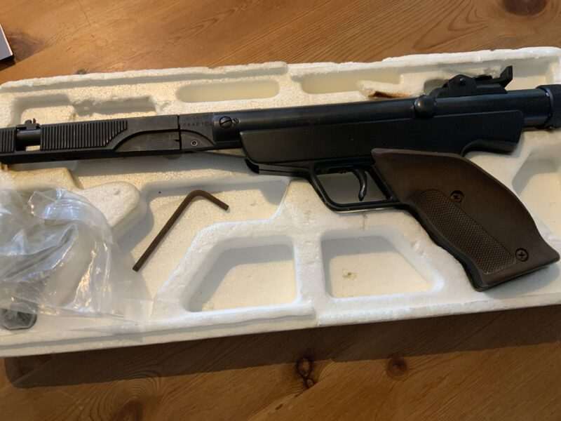 Vintage 177 original air pistol