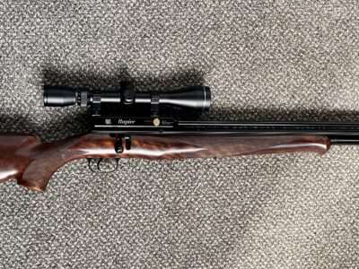 RWS Rapier .22 vintage and iconic pcp 2 shot
