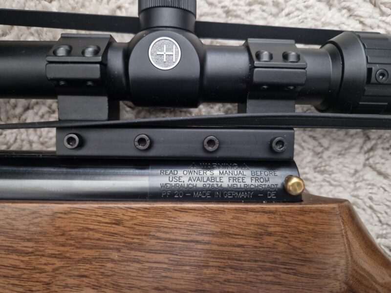 Weihrauch HW77K customised .177