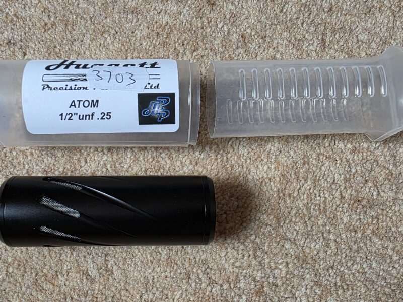 Kral Empire XS .22, Scope and Huggett Atom