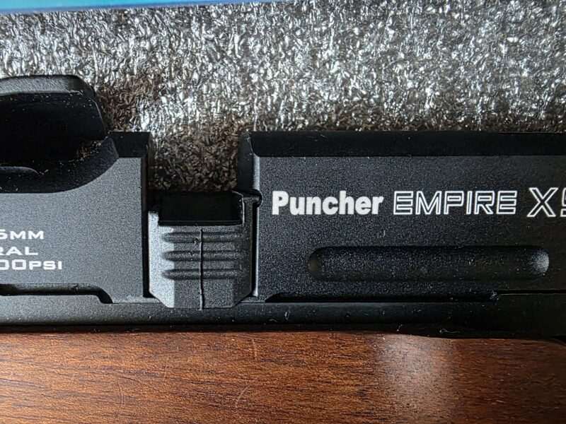 Kral Empire XS .22, Scope and Huggett Atom