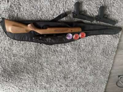 Remington pest controller .22 & 2x .177 handguns
